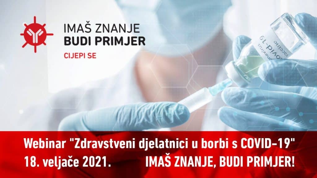 Webinar “Zdravstveni djelatnici u borbi sa COVID-19”