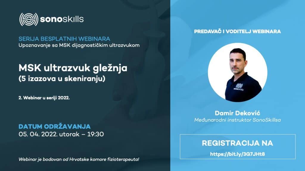 Webinar MSK ultrazvuk gležnja