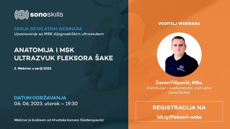 Webinar: Anatomija i MSK ultrazvuk fleksora šake