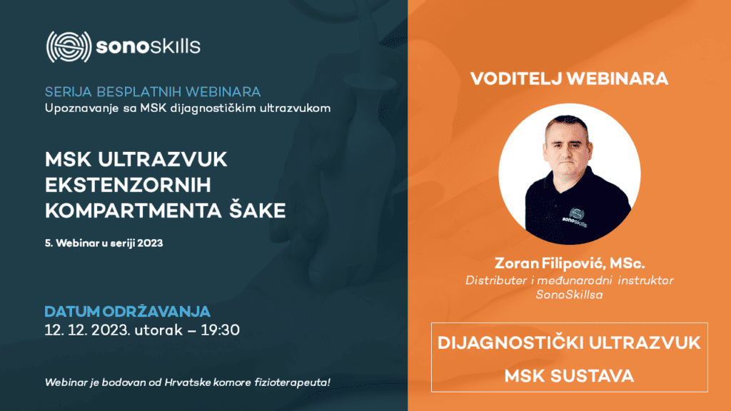 Webinar: MSK ultrazvuk ekstenzornih kompartmenta šake