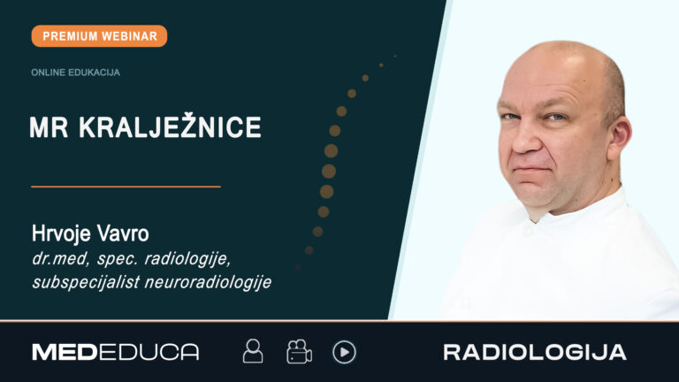 Magnetska rezonanca kralježnice – najava webinara Hrvoja Vavre
